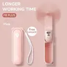 Portable Fan 3 in 1 Mini Hand Held Cooling Fan USB 4800Mah Recharge Small Pocket