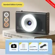 CCD Digital Camera HD 1080P 50MP Anti-Shake 2.4'' LCD Display Screen 16X Zoom