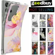 For Samsung S24 S23 Ultra case S23 FE Plus S22 S21S20 S10 galaxy marble cover
