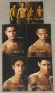 SDCC 2009 Twilight New Moon Wolf Pack 5 card set
