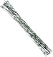 Decora 16 Inch 24 Gauge Dark Green Floral Wire for DIY craft 50/Package
