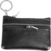 [GLSTOY] Mini Wallet for Women Stylish Pu Leather Zipper Money Bag Ideal for Coins Keys Cards