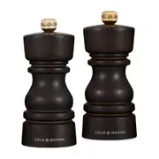 Cole & Mason London 13cm Beech Wood Salt & Pepper Mill Spice Grinder Set Brown