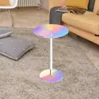 Coffee End Table Acrylic Side Table for Apartment Office Living Room Corner