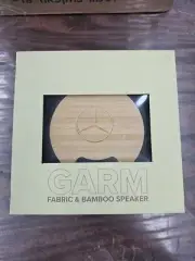 Fabric & Bamboo Bluetooh Speaker w/ Wireless Charging Mercedes Benz