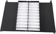[perfk] Glasses Display Box Sunglass Organizer 20 Slot Glasses Showcase Portable Display Tray Eyewear Case for Home Table Travel Shop