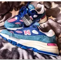 在飛比找蝦皮購物優惠-NEW BALANCE 復古 NB 992 美製 USA 麂