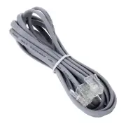 RJ11 Cable/Cord, E222227, AWM 193399 26 AWG VW-1, 60C, 150V, 6P2C, 5 ¾ ft.