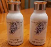 Wisteria Crabtree & Evelyn Perfumed Talcum Powder .5 Oz Lot Of 2
