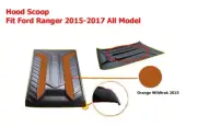 Fit Ford Ranger 2015-17 and Raptor 2018 only Front Hood Scoop Orange Wildtrak