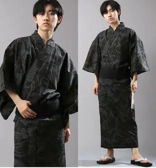 日式和服 出口日式男款傳統和服浴衣家居服COS舞台劇棉質和服配角帶腰帶【HZ66846】