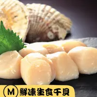 在飛比找PChome24h購物優惠-【RealShop 真食材本舖】日本北海道鮮凍生食級干貝(天