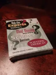 VOL 1 Ask the Experts Knowledge Cards MINDBLOWING Science Scientific American