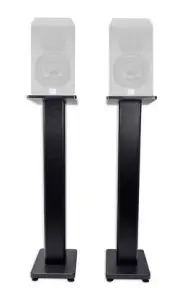 (2) Rockville 28" Studio Monitor Speaker Stands For Blue Sky SAT 6D