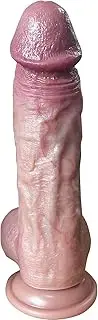 8.77 Inch Realistic Thick Dildo, Handmade Lifelike Huge Long,Big Adult Sex Toys, Flexible Suction Cup Dildos Hands-Free Play, Stimulation G-spot and Play(Big Ferocious Dog)