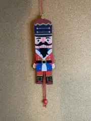 Pull String Nutcracker Ornament