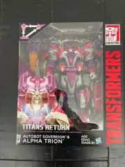 Transformers Titans Return Autobot Sovereign & ALPHA TRION Action Figure NRFB