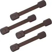 ARTIBETTER Child Safety Straps 4 Pack Baby Proofing Cabinet Locks for Easy Installati