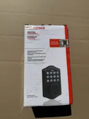 Honeywell Electronic Keypad Oil Rubbed Bronze Single Cylinder Deadbolt Lock