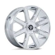 DUB 1PC Wheels Rim DC273 PULL 24X9 5X115/120 ET15 74.1CB Chrome