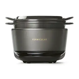 日本 Vermicular ( RP23ATW-GY ) RICE POT 全能IH琺瑯鑄鐵電子鍋 -松露黑 -原廠公司貨【5/31前登錄送20cm平底鍋+手套】[可以買]【APP下單9%回饋】