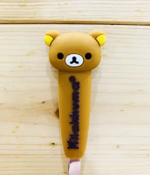 【震撼精品百貨】Rilakkuma San-X 拉拉熊懶懶熊~日本拉拉熊造型矽膠湯匙-哥*15286