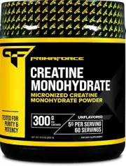 Creatine Monohydrate Powder 300 Grams Micronized Gluten Free Non GMO