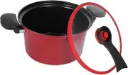CONGARTENO -in-one Household Kitchenware: Pressure Cooker Slow Cooker Saucepan Nonstick Surface Heat Resistant