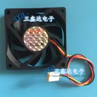 在飛比找ETMall東森購物網優惠-小風扇 12V 溫控 臺式電腦/機箱/CPU風扇 3線帶插頭