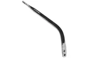 Hurst Replacement Shifter Stick Chrome Single bend With Offset 12" Length, 3/8" Thread