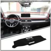 Polyester Car Dashboard Dash Mat Non-Slip Sun Cover Pad For MAZDA CX-5 2017-2022
