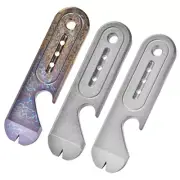 Portable Titaniums Alloys Crowbars Bottle Opener Nails Puller Pocket Pry Bar