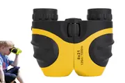 Binocular for Kids Shockproof High Resolution Optics Compact Toy Binocular for Bird Watching Travel Camping-Yellow
