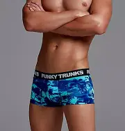 Funky Trunks-Mens Hawaiian Skies Underwear Trunks