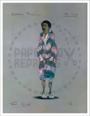 THE WIZ - RICHARD PRYOR AS THE WIZ COSTUME SKETCH - VINTAGE REPRINT