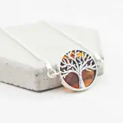 Tree of Life Bracelet Amber Chakra Tree of Life Bracelet Adjustable Celtic Gift