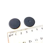 Ferrite Disc Magnet - 22mm x 3mm | Single-Sided Magnetism
