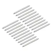 20pcs Watch Band Pin 21mm Stainless Steel Spring Bar Pins 1.5mm Dia.