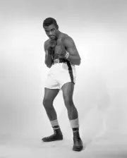 Lightweight Boxer Davey Walden Of The Usa 1950S Old Boxing Photo