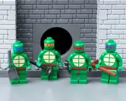 Classic Turtle 4-Pack Citizen Brick Minifig Minifigure Brand New