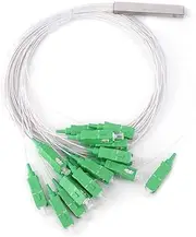 Micro Fiber Optic Splitter 1x16 SC PLC Type Optical Splitter 1260 1650nm for Home Wiring Engineering Project