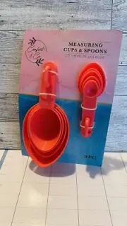 Measuring Pink cups & spoons