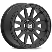 15x7 Valor Offroad V05 Beadlock Satin Black UTV Wheel 4x137 (35mm)