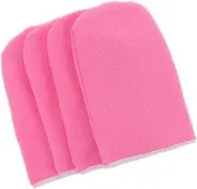 minkissy Hand Spa Cover 2 Pairs Paraffin Wax Gloves Bath Treatment Mitt Hand Treatment Mitts Insulated Gloves Supplies Pink Spa Hot Wax