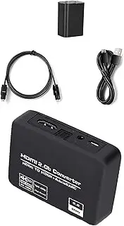 4K60Hz HD HDMI Audio Splitter Extractor Portable HDMI to HDMI＋Audio & ARC Extractor Converter