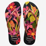 【巴西鞋王】HAVAIANAS哈瓦仕2023年新款 巴西拖鞋 女款 情侶款 巴西鞋 人字拖夾腳拖鞋 金屬鐵牌熱帶經典黑金