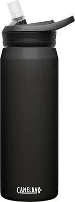 CamelBak eddy+ Water Bottle with Straw 25oz - Insulated Stainless Steel, Black