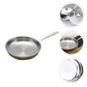 Stainless Steel Skillet Stainless Steel Wok Metal Skillet Frying Pan