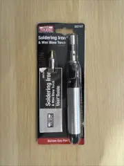 Toledo Soldering Iron & Mini Blow Torch - BRAND NEW IN BOX