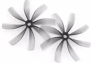 12Pairs/24pcs Duct 76mm 8-Blade PC Propeller RC FPV Racing Freestyle 3inch Cinewhoop Drones Drone Accessories Propeller